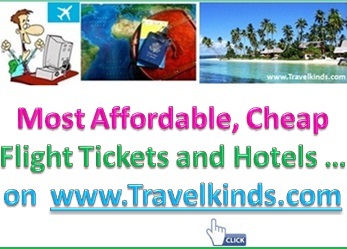  Most Affordable, Cheap Flight Tickets, Hotels, New Travel Deals ... on www.Travelkinds.com 